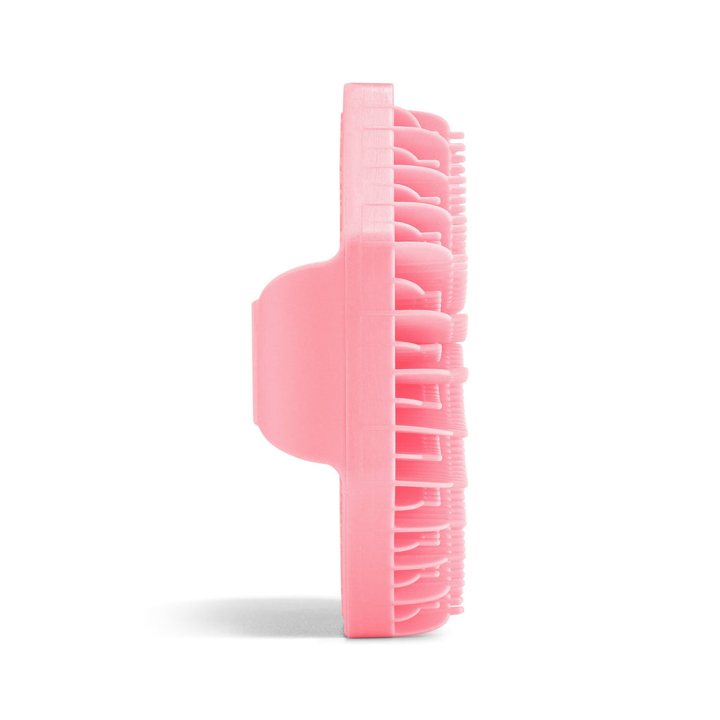 Soap Dispensing Silicone Scrubber - Pink – Sud Stud